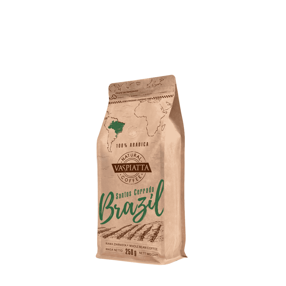 Kawa Ziarnista Vaspiatta Natural Brazil 250g