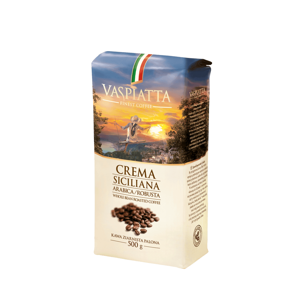 Kawa Ziarnista Vaspiatta Crema Siciliana 500g