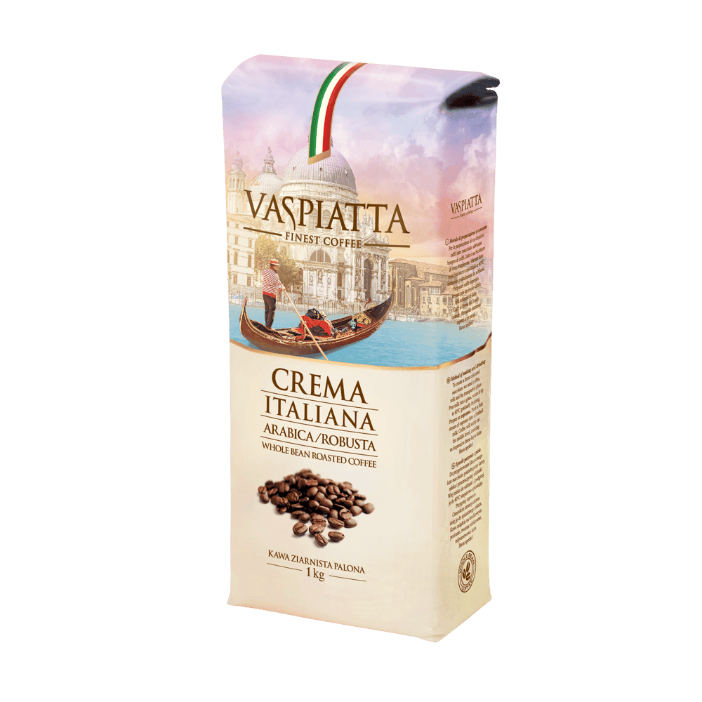 Kawa Ziarnista Vaspiatta Crema Italiana 1kg