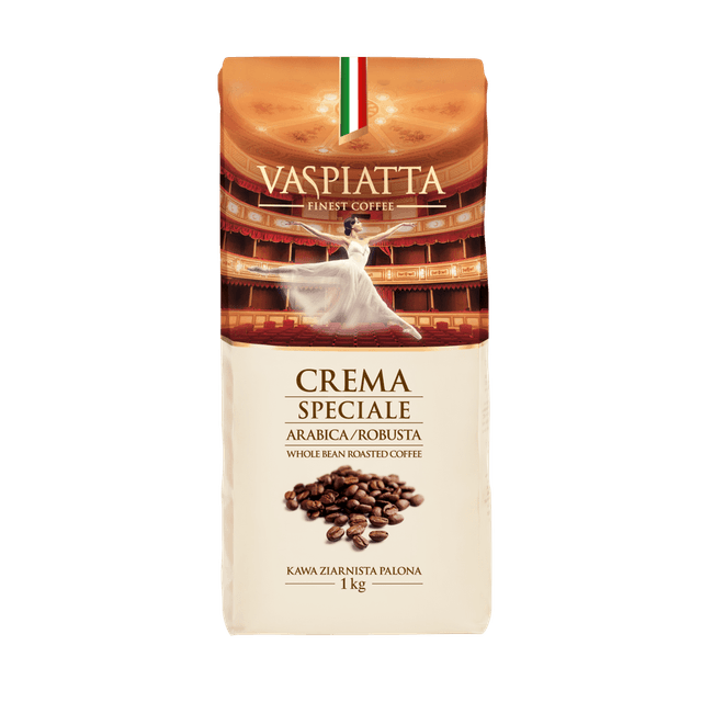 Kawa Ziarnista Vaspiatta Crema Speciale 1 kg 