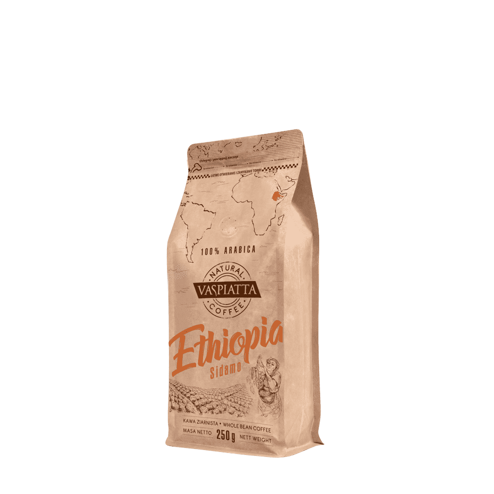 Kawa Ziarnista Vaspiatta Natural Ethiopia 250g